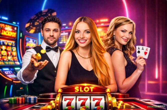 Dealers profissionais da peacock777